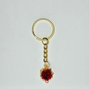 Rose keychain